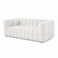 2-Sitzer Sofa Wei? Polyester